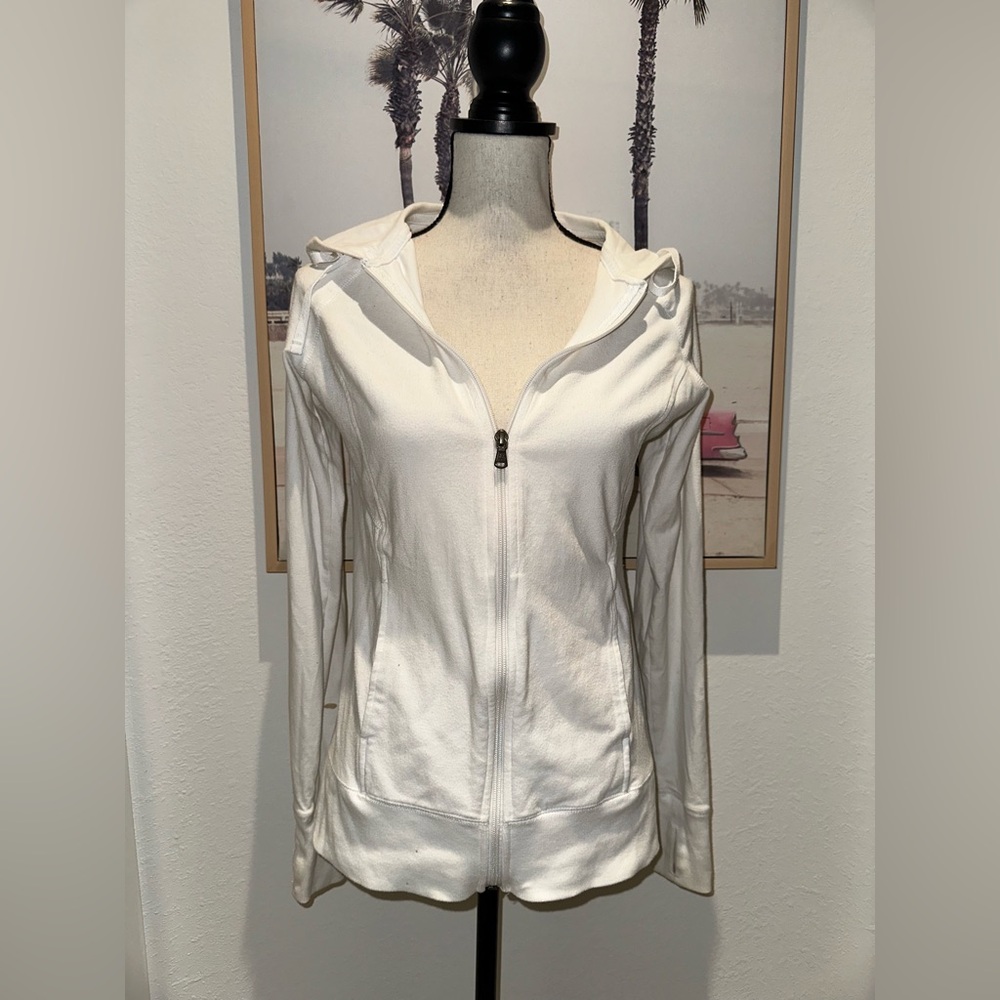 Tek Gear Women's Cream Zip-Up Jacket